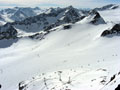 Ледник Тифенбах как на ладони