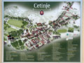 Карта центра Цетинье