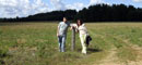 Борис и Марьяна в поле