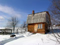 Зимний пейзажик с домом